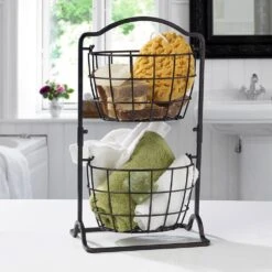 2 Tier Harbor Hanging Basket -Home Tableware 2 tier harbor hanging basket 5217597 3