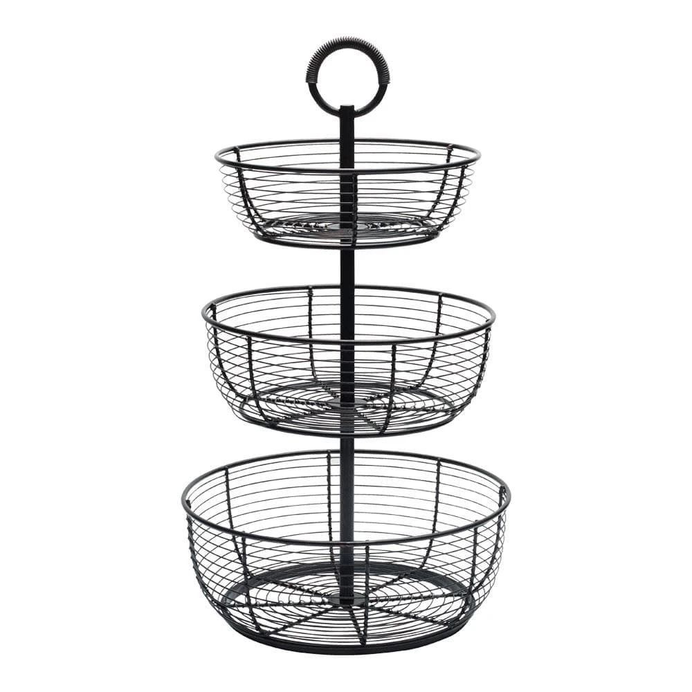 3 Tier Round Wrap Basket 3 3 Tier Round Wrap Basket