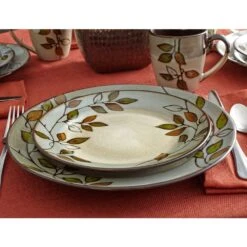 Rustic Leaves Service For 8 With Serveware -Home Tableware 5106152 2 2567b0df 0e92 46a5 b316 a9c1b333de11