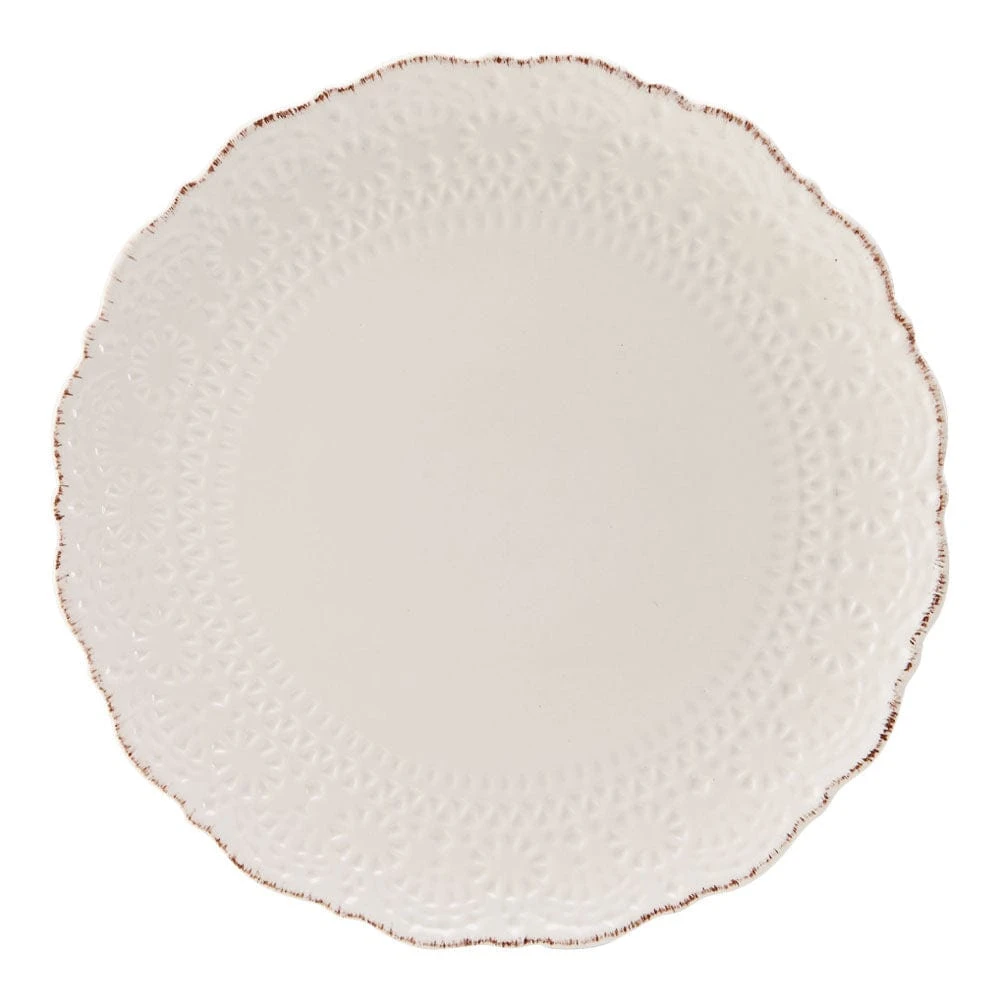 Chateau Cream Set Of 4 Dinner Plates 5 Chateau Cream Set Of 4 Dinner Plates - Image 3