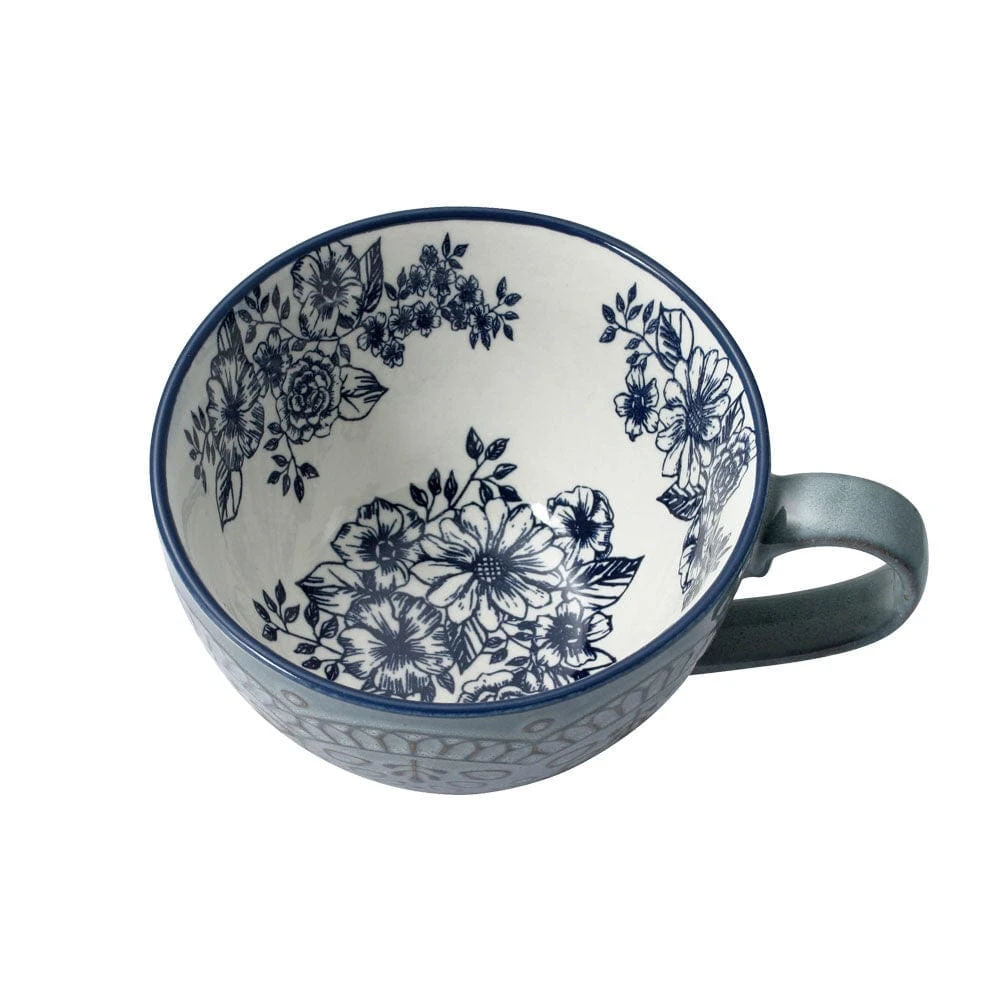 Gabriela Blue 16 Piece Dinnerware Set, Service For 4 14 Gabriela Blue 16 Piece Dinnerware Set, Service For 4 - Image 12