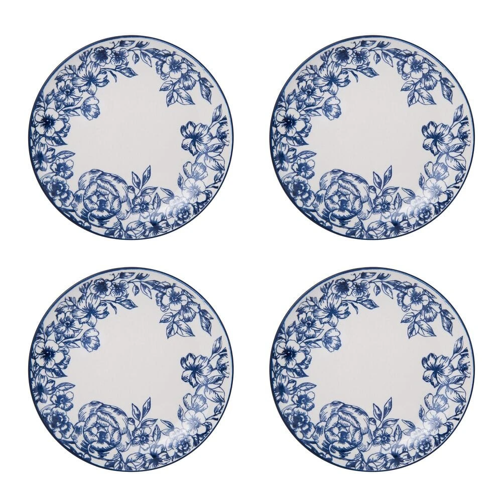 Gabriela Blue 16 Piece Dinnerware Set, Service For 4 10 Gabriela Blue 16 Piece Dinnerware Set, Service For 4 - Image 8