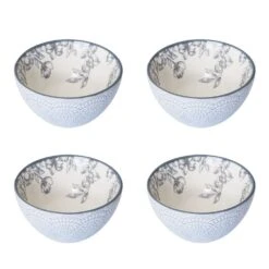 Gabriela Gray 16 Piece Dinnerware Set, Service For 4 -Home Tableware 5216945 CO2