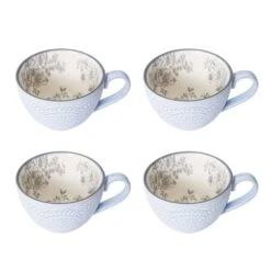 Gabriela Gray 16 Piece Dinnerware Set, Service For 4 -Home Tableware 5216945 CO4