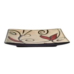 Belmont Set Of 4 Square Red Vine Salad Plates -Home Tableware 5231304 2 f1c91d8d 4556 4a2a 8f3d 44da47c644ec