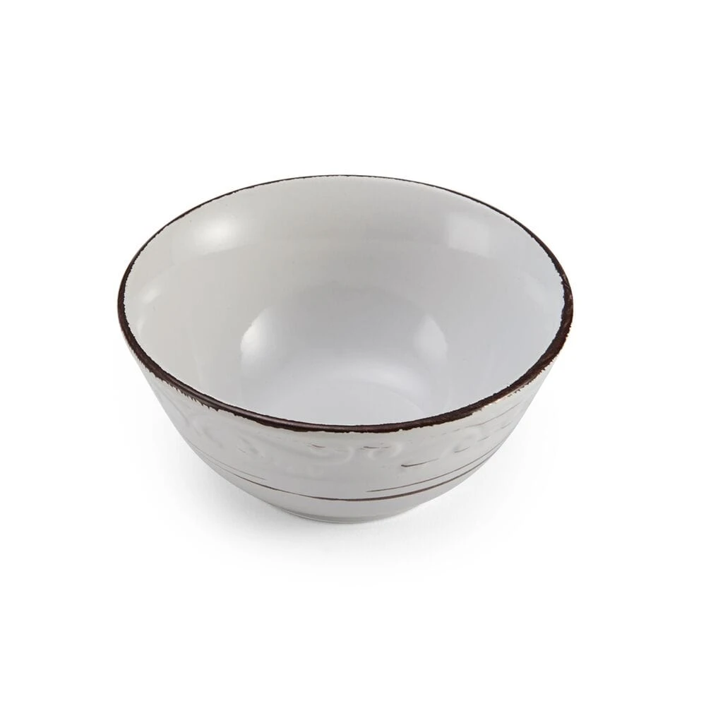 Trellis White Set Of 4 Fruit Bowls 5 Trellis White Set Of 4 Fruit Bowls - Image 3