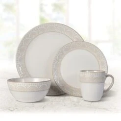 Amelia 16 Piece Dinnerware Set, Service For 4 -Home Tableware 5246633 Lifestyle 4PCS