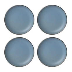 Hadlee Blue 16 Piece Dinnerware Set, Service For 4 -Home Tableware 5256017 CO1