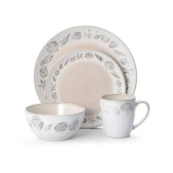 Panama 16 Piece Dinnerware Set, Service For 4 16 Panama 16 Piece Dinnerware Set, Service For 4 -Home Tableware 5267107 3Q