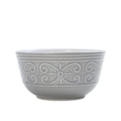 Abby Gray 16 Piece Dinnerware Set, Service For 4 -Home Tableware 5267394 5