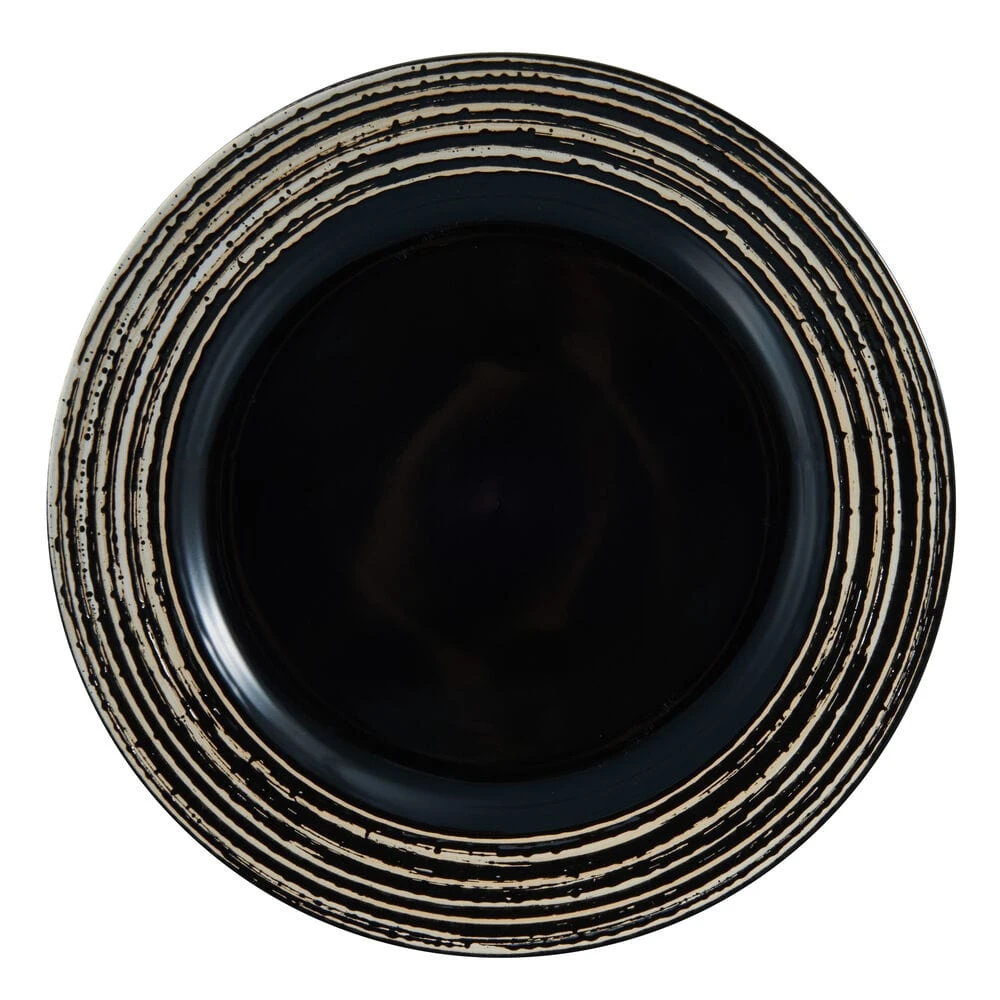 Bryson Black 16 Piece Dinnerware Set, Service For 4 7 Bryson Black 16 Piece Dinnerware Set, Service For 4 - Image 5