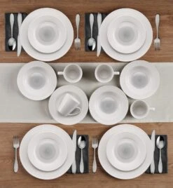 Annie Gray 16 Piece Dinnerware Set, Service For 4 14 Annie Gray 16 Piece Dinnerware Set, Service For 4 -Home Tableware 5286602 Annie Gray 16pc lifestyle 2