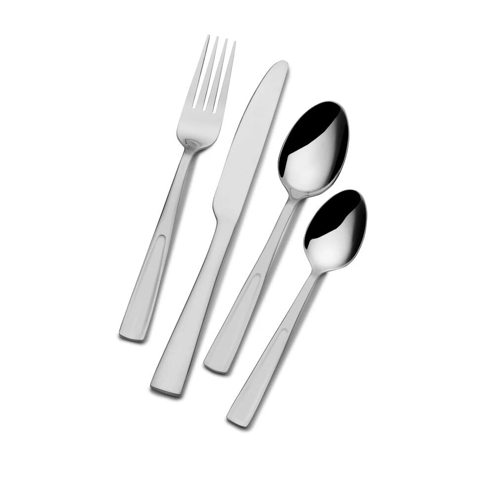 Danford 16 Piece Flatware Set, Service For 4 3 Danford 16 Piece Flatware Set, Service For 4