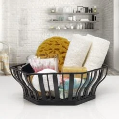 Hex Centerpiece Basket -Home Tableware 5291766 GB Hex Centerpiece Bathroom