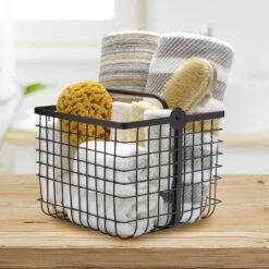 Flip Grid 2 In 1 Storage Basket -Home Tableware 5291768 GB 2in1 FlipGrid Basket Tall Lifestyle1