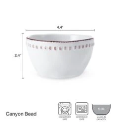 Canyon Bead Set Of 4 Fruit Bowls -Home Tableware 5291829 infographic