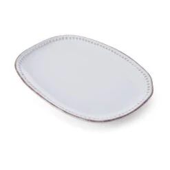 Canyon Bead Rectangular Platter 10 Canyon Bead Rectangular Platter -Home Tableware 5291841 3Q