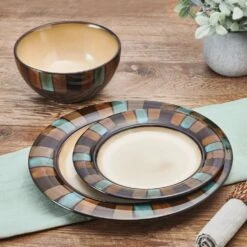 Cayman 24 Piece Dinnerware Set, Service For 8 -Home Tableware 5291865 LF2