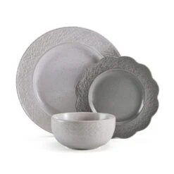 Gia 12 Piece Dinnerware Set, Service For 4 -Home Tableware 5293901 PFZ Gia 3pc Dinnerware Silo