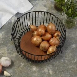 Ashford Centerpiece Fruit Storage Basket -Home Tableware 5296627 GB Ashford Centerpiece Basket Onions Lifestyle