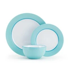 Grayson Teal 12 Piece Dinnerware Set, Service For 4 19 Grayson Teal 12 Piece Dinnerware Set, Service For 4 -Home Tableware 5296690 GraysonTeal 3pc