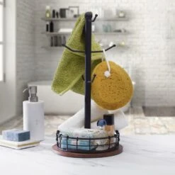 Anvil Cage Mug Tree -Home Tableware 5297386 PFZ Anvil Cage Mug Tree Bath Lifestyle