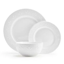 Maddy 12 Piece Dinnerware Set, Service For 4 19 Maddy 12 Piece Dinnerware Set, Service For 4 -Home Tableware 5297446 Maddy 3pc