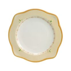 Villa Della Luna® Set Of 4 Scalloped Salad Plates -Home Tableware 54000300