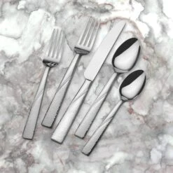Barletta 20 Piece Flatware Set, Service For 4 -Home Tableware Barletta 20 Piece Flatware Set Service for 4 5309480 2