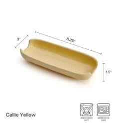Callie Yellow Set Of 4 Corn Dishes -Home Tableware Callie Yellow Set Of 4 Corn Dishes 5293888 4