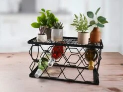 Collapsible Stackable 8 Bottle Wine Rack -Home Tableware Collapsible and Stackable 8 Bottle Wine Rack 5312724 3 b0f02413 5d71 4100 9236 c3d3a9dac389