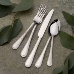 Halston 20 Piece Flatware Set, Service For 4 -Home Tableware Halston 20 Piece Flatware Set Service for 4 5309482 3