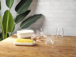 Filigree® Set Of 4 Corn Dishes -Home Tableware K45247791 45113000 LS1 corndishesandtearosestemlessglasses