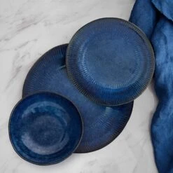 Racheal 12 Piece Dinnerware Set, Service For 4 15 Racheal 12 Piece Dinnerware Set, Service For 4 -Home Tableware Rachael Blue 12 Piece Dinnerware Set 5312991 3