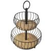 Savannah 2 Tier Fruit Storage Basket 2 Savannah 2 Tier Fruit Storage Basket -Home Tableware Savannah 2 Tier Basket 5304262 1