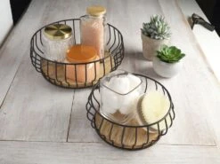 Savannah 2 Tier Fruit Storage Basket -Home Tableware Savannah 2 Tier Basket 5304262 3