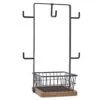 Stella Mug Tree With Storage Basket -Home Tableware Stella Mug Tree With Basket 5304325 1