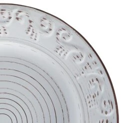 Trellis White 12 Piece Dinnerware Set, Service For 4 14 Trellis White 12 Piece Dinnerware Set, Service For 4 -Home Tableware Trellis White 12 Piece Dinnerware Set Service for 4 5293669 6