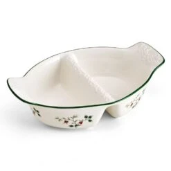 Winterberry® Divided Vegetable Bowl