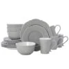 Abby Gray 16 Piece Dinnerware Set, Service For 4 1 Abby Gray 16 Piece Dinnerware Set, Service For 4 -Home Tableware abby gray 16 piece dinnerware set service for 4 5267394 1