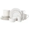 Abby White 16 Piece Dinnerware Set, Service For 4 2 Abby White 16 Piece Dinnerware Set, Service For 4 -Home Tableware abby white 16 piece dinnerware set service for 4 5267392 1