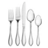 American Bead 53 Piece Flatware Set, Service For 8 -Home Tableware american bead 53 piece flatware set service for 8 5079437 1