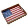 American Flag Lazy Susan Serve Tray -Home Tableware american flag lazy susan serve tray 5266467 1