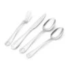 Antigua Frost 16 Piece Flatware Set, Service For 4 -Home Tableware antigua frost 16 piece flatware set service for 4 5227432 1