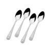 Antiqua Frost Set Of 4 Mini Coffee Spoons 1 Antiqua Frost Set Of 4 Mini Coffee Spoons -Home Tableware antiqua frost set of 4 demitasse spoons 5227183 1