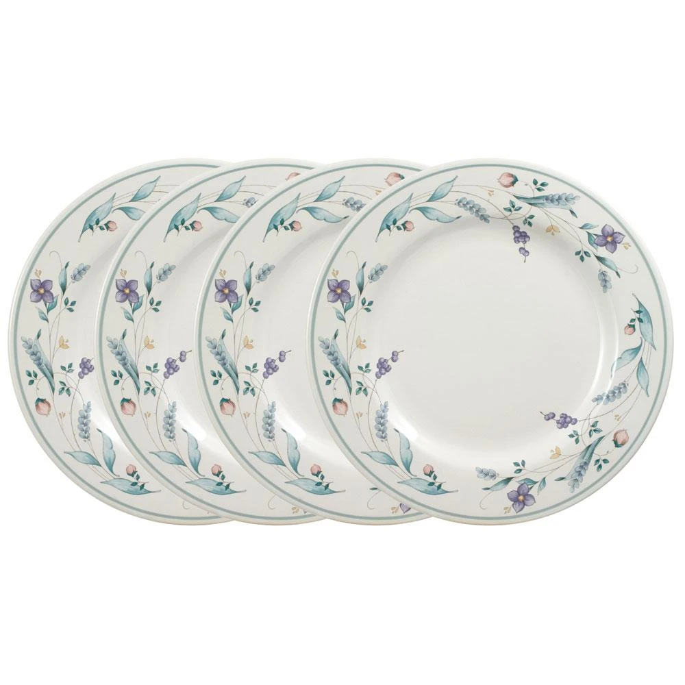 April Set Of 4 Dinner Plates 3 April Set Of 4 Dinner Plates