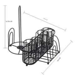 Art Deco Hostess Buffet Storage Caddy -Home Tableware art deco picnic caddy 5282088 4