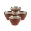 Belmont Red Fruit Bowls, Set Of 4 -Home Tableware belmont red fruit bowls set of 4 K45091076 1