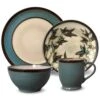 Belmont Round Blue Stalks Dinnerware Set -Home Tableware belmont round blue stalks dinnerware set 5137759 1