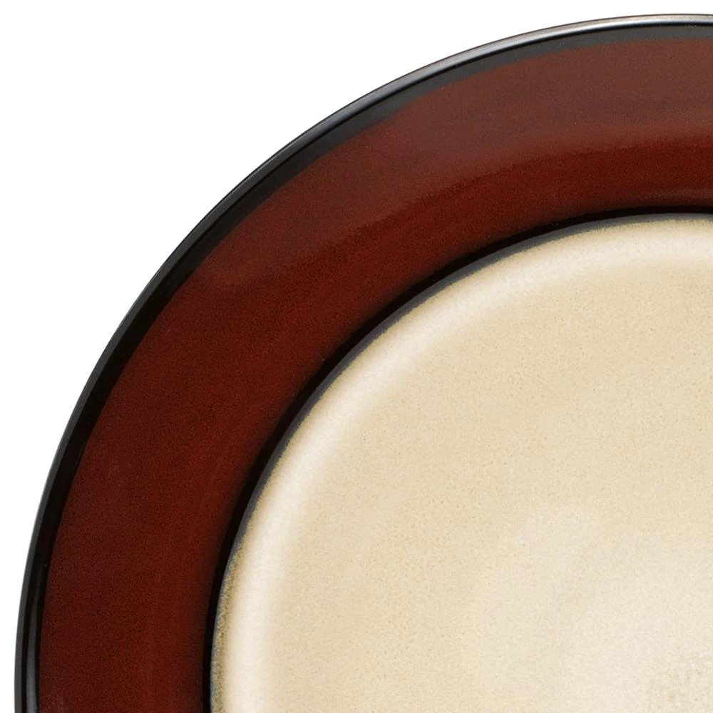 Belmont Set Of 4 Red Round Dinner Plates 4 Belmont Set Of 4 Red Round Dinner Plates - Image 2